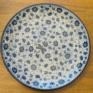 POLISH POTTERY 10” DINNER PLATE